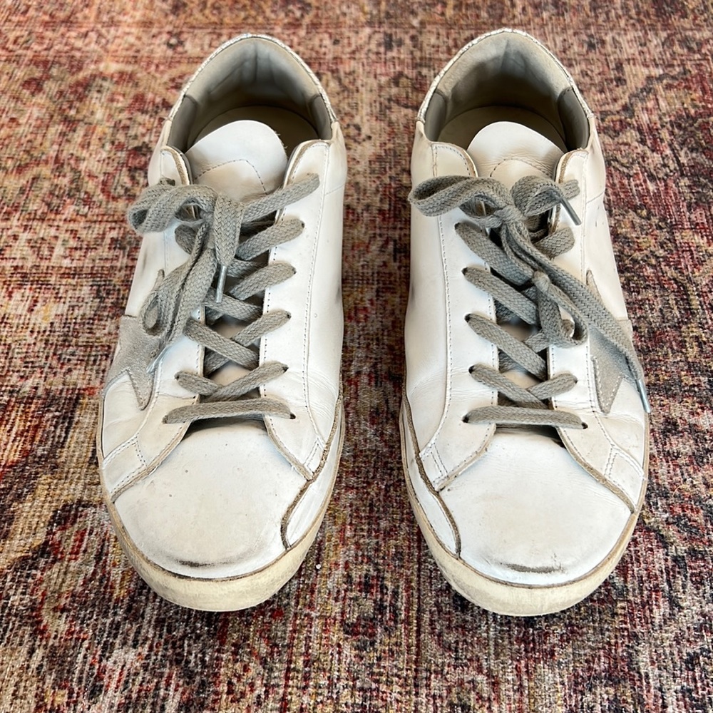 Golden Goose superstar leather sneakers